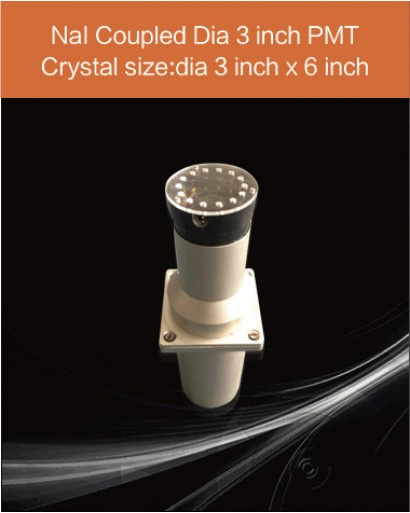 NaI(Tl) Gamma scintillation Detector, NaI scintillator crystal with photomultiplier,  END030601 